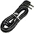 OEM 3903-001117 Rt-ANG 2-Prong 5ft TV Power Cord 90 Degree Ends Both Sides Compatible with Samsung Smart-TV LCD LED UHD QLED 4K HDR TV Model TU7000