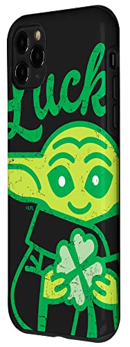 Coque iPhone 11 Pro Star Wars antichoc design Grogu trèfle - 2