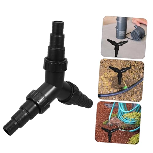 Adaptador de tubería de agua de tres vías para bombas de acuarios 8
