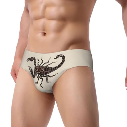 Men's Bikini Underwear Funny Triangle Bikini Briefs Cartoon Panties Soft Underpants2