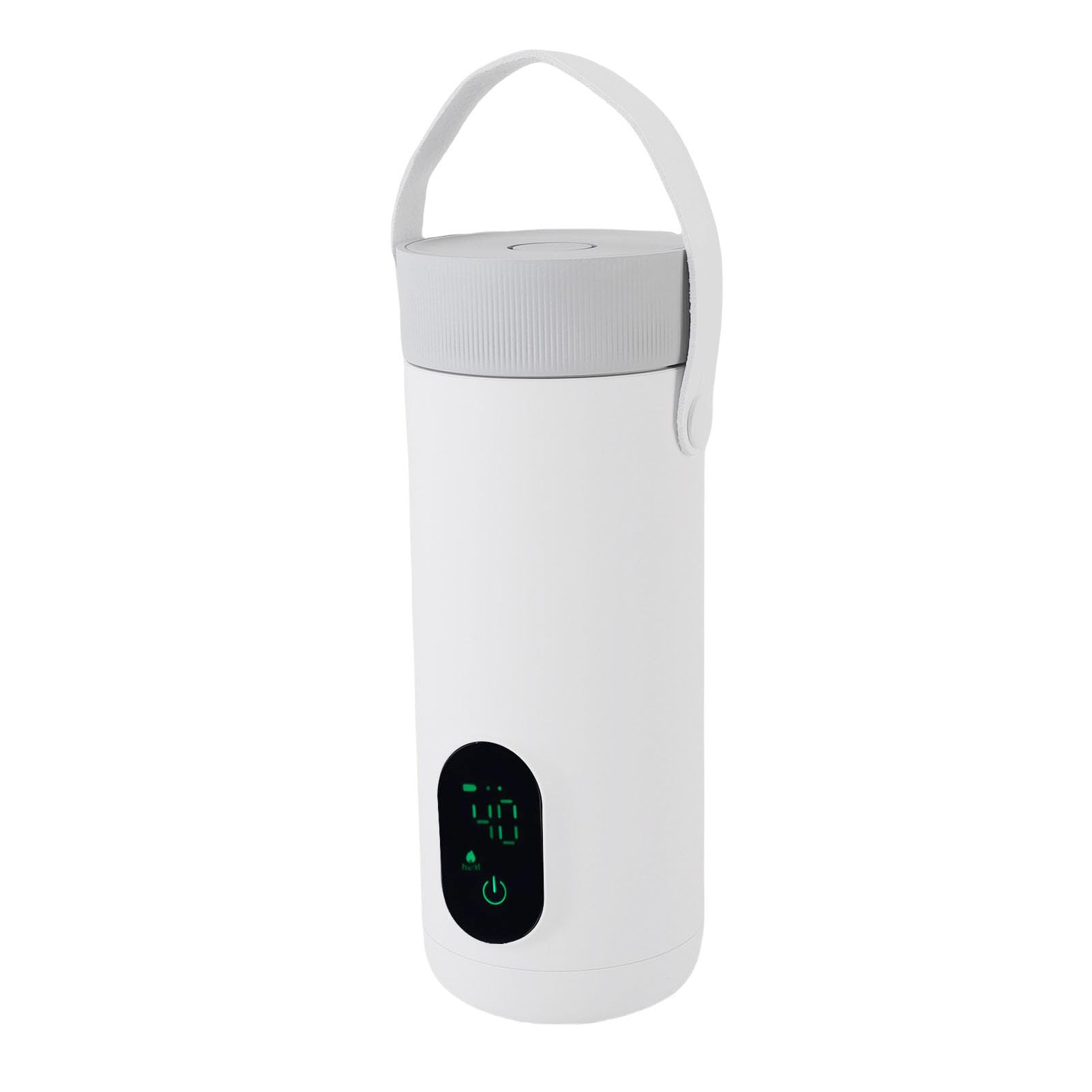 Annadue Podróżny Czajnik Elektryczny 350 Ml Przenośny Bojler na gorącą wodę z możliwością ładowania Przez USB do Samochodu na Zewnątrz Camping Herbata Kawa