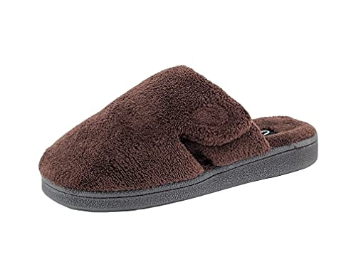 Chaussons Clarks Open Back Soft Terry pour femme taille 9 M US avec fermeture réglable