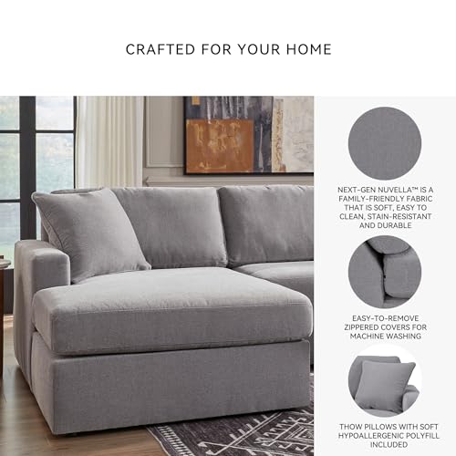Image of Signature Design by Ashley Modular U-Shaped Double Chaise Sectional