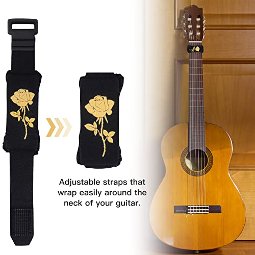 Guitar Bass String Muter Noise Reducer Dampener Universal Guitar Fretboard Muting Wraps Fit For 6-String Guitar, 4-String Bass #TOP3