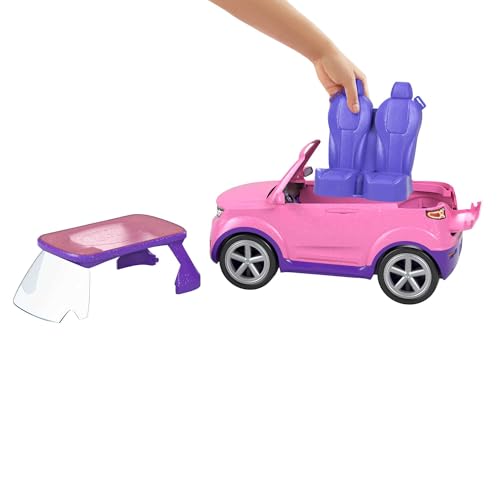 Barbie Big City Big Dreams véhicule Concert Transformable pour poupée Voiture avec 20 Accessoires Jouet pour Enfant GYJ25 - vue 4