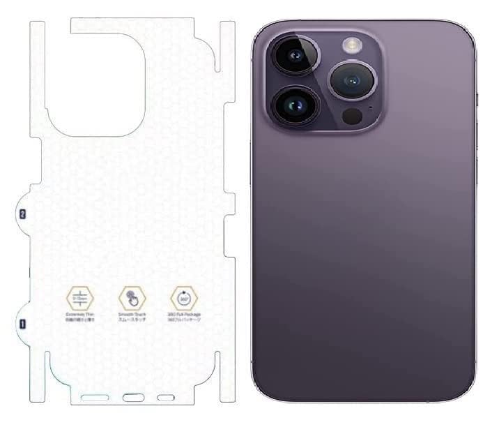 A3sprime Back Skin Guard Protector for iPhone 14 Pro Max |Unbreakable Soft Transparent Back and Side Skin Protector| Pack of 1 Piece (B0CCMSRJSQ) Amazon Price History, Amazon Price Tracker