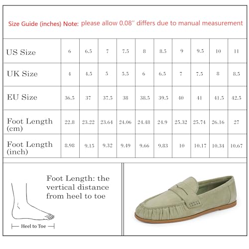 Image of QIY Penny Loafers for Women 2026 Comfortable Flats Shoes