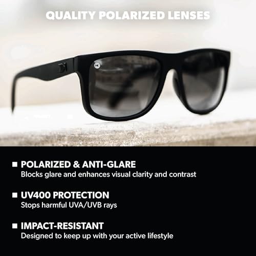 Image of Knockaround Large Polarized Sunglasses for Men & Women - UV400 Protection