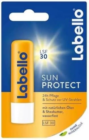 Labello Lip Balm - Sun Protect -With SPF 30 -Pack of 1