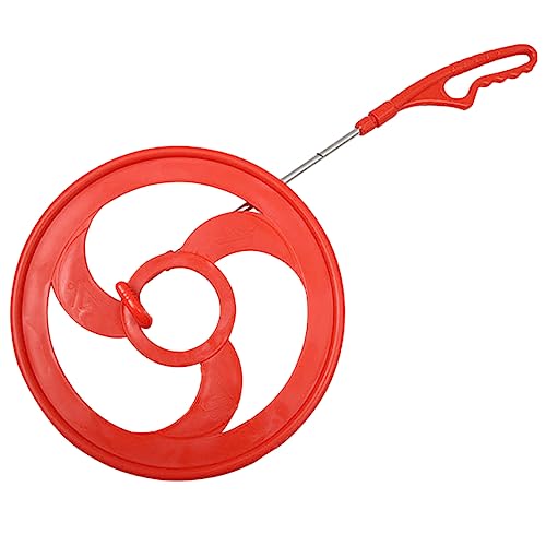 ifundom Educational Rolling Ring Toy Plastic Rolling Hoop Boys and Girls Montessori Toy for Outdoor Play