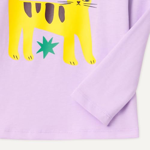 Image of Amazon Essentials Girls and Toddlers' Long-Sleeve Crewneck T-Shirts