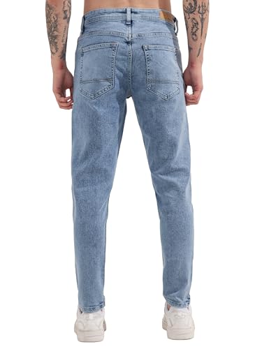 Image of Highlander Men Men's Straight Relaxed Fit Jeans | Stretchable | Everyday Comfort & Style| Jeans for Man|Premium Cotton Blend