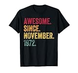 Photo Gallery awesome since november 1972 49th birthday gift 49 years old maglietta Photo Gallery awesome since november 1972 49th birthday gift 49 years old maglietta