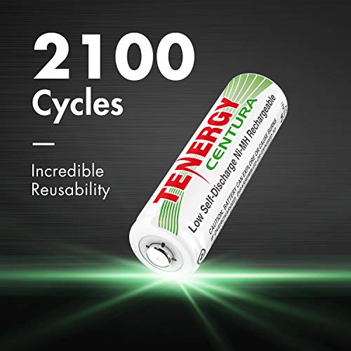 Tenergy Centura Low Self Discharge Nimh Rechargeable Battery Combo, Includes 12Xaa 8Xaaa 4X9V Rechargeable Batteries thumb #3