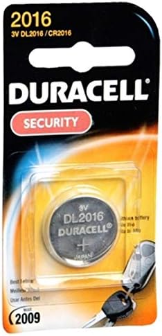 Duracell Batería de litio de seguridad 3 voltios 2016 1 cada uno