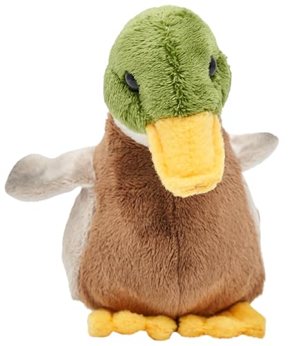 Uni-Toys - Ente (ohne Stimme) - 16 cm (Länge) - Plüsch-Vogel - Plüschtier, Kuscheltier