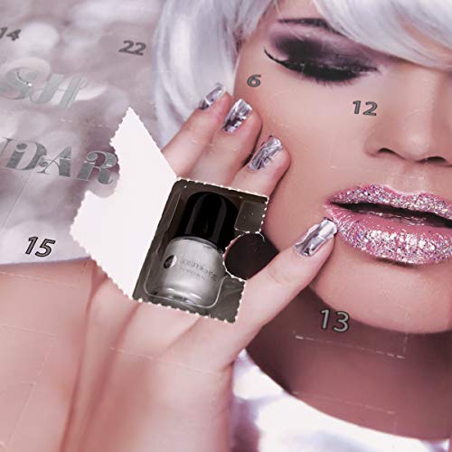Beauty-Adventskalender Nagellack, 24 top Farben im Nagellack Adventskalender metallic effect Nagellack, nude, pastell… – Bild 6