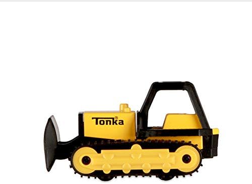 Tonka Metal Movers Combo Pack Mighty Dump & Bulldozer, Dumper Truck Toy for Children, Kids Construction Toys for Boys and Girls, Vehicle Toys for Creative Play, Toy Trucks for Children Aged 3 +