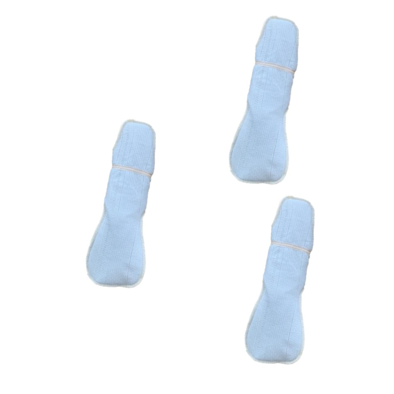 FRCOLOR Compresa sanitaria lavable de algodón para menstruación, compresas sanitarias reutilizables, compresas sanitarias sostenibles, reutilizables, compresas menstruales, almohadillas de tela