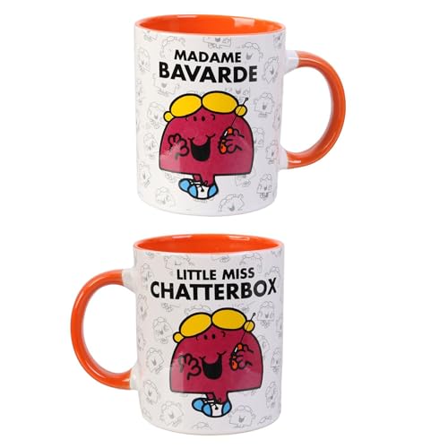 Linnea Mug en céramique 30 cl Collection Madame Monsieur Mme Bavarde