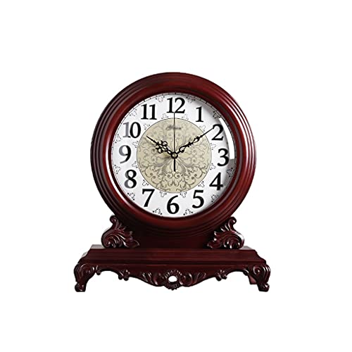 Reloj de mesa vintage oriental con acabados artesanales para decoracion de estancias 2