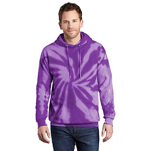 PORT AND COMPANY Tiedye Pullover Hooded Sweatshirt (PC146)