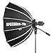 Produktbild SMDV Speedbox D70s Firefly Pro Beauty Softbox Diffuser (Leuchtfläche 70 cm, mit Speedbracket, geeignet für Fast alle System-Blitzgeräte) schwarz/grau