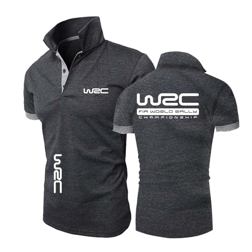 Polo imprimé hommes t-shirt de rugby manches courtes coupe slim