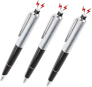 13 Hilarious April Fools Jokes to Pull on Your Friends and Family 6 Cooplay 3pcs Shocking Adult Prank Prop Joke to Friends Electric Shock Pen Set