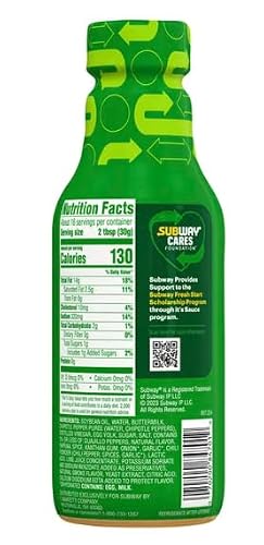 Subways Baja Chipotle Sauce 16 oz Bottle Pack of 2 w/Exit 28 Bargains Sticker