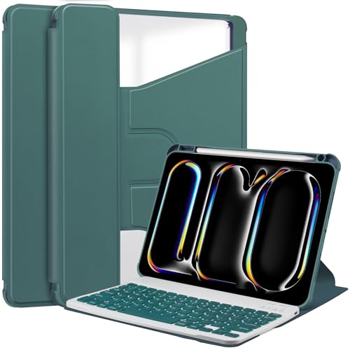 Étui iPad Pro 11 2024 M4 Lobwerk Housse Rabat Smart Cover 5e Génération 11 Pouces