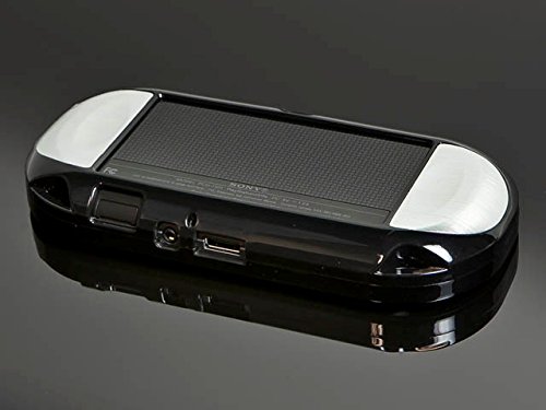 Monoprice Playstation Vita Brushed Aluminum Clamshell Case - Silver