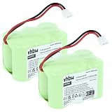vhbw 2x batteria compatibile con Icom IC-2SE, IC-2SAT, IC-2SA, IC-25RA, IC-24ET, IC-24AT, IC-3SAT, IC-2SET radio (600mAh, 7,2V, NiMH)
