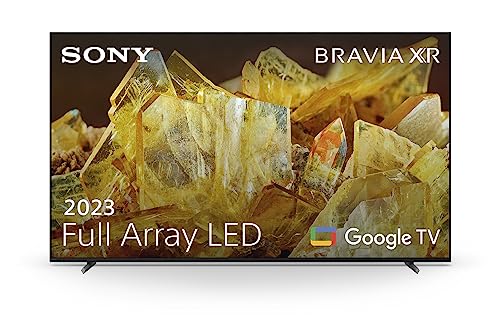 Migliori TV 75 pollici Sony BRAVIA XR, XR-75X90L, Full Array LED, 4K HDR, Google TV, ECO PACK, BRAVIA CORE, Ottimo per PlayStation 5, Aluminium Seamless Edge Design, Modello 2023