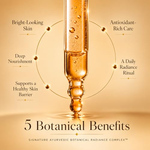 Image of Tejas Saffron Brightening Serum with 120+ Mogra Saffron Strands in One Bottle | Luxury Ayurvedic Glow Serum | For Radiant, Even-Looking Skin Tone, Dark Spots & Dullness | Lightweight Oil-Based Face Serum