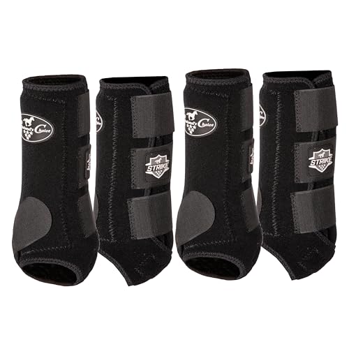 Image of Professional's Choice Strike Sports Medicine Boot | All-in-One Solution to Impact Protection and Support | Value 4-Pack