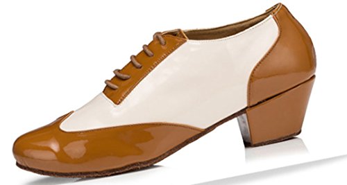 Men's Classic Fashion Lace-up Salsa Tango Samba Jazz Rumba Ballroom Latin Modern Dance Shoes Evening Wedding Shoes2