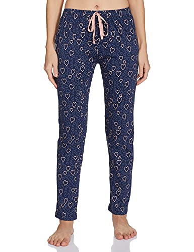 Image of Rupa Women's Cotton Hearts Pajama Pack of 1 (1352A02-DUSTY Rose-L