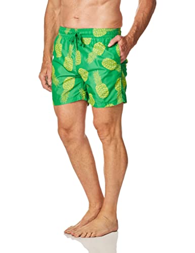 Image of Kanu Surf Men's Big Viper Extended Size Stripe Swim Trunk