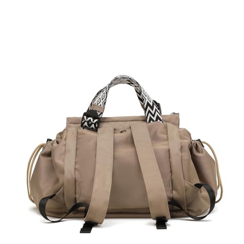 Versatile Cradle Travel Storage Bag Women's Backpack Multi functional Mommy Bag Lightweight Single Shoulder Backpack2