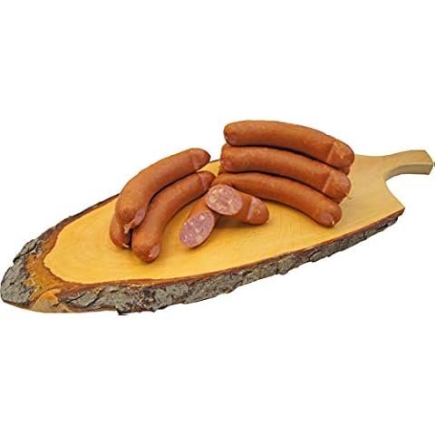 Käsekrainer | Käse Knacker | Käsewurst nach Debrecziner Art | Krainer | Snackwurst | Mettwurst geräuchert mit Emmentaler | 10 x 100g Cover