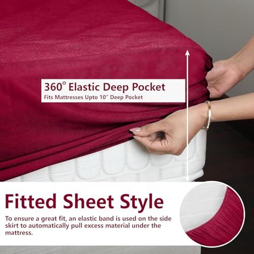 Image of KittenBite Size Fitted Terry Cotton Breathable, Stretchable, Waterproof Mattress Cover