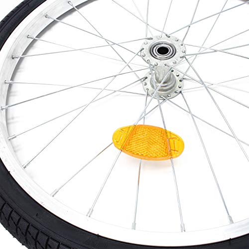 Wiltec Ersatzrad für Fahrradanhänger für Hunde 47-406 (20x1,75'), Rad für Transportanhänger, luftbereift, mit Schraderventil