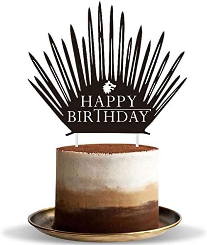 Jshend Cake Topper Set Cake Decoration Game of thrones Birthday Party Cake Decorations Party Supplies ASE 90