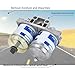 PAGOTORTAUS EBPN9N166AA Dual Fuel Filter Compatible with Ford Tractor 2000 3000 4000 5000 7000 2600 3600 4600 5600 5700 6600 6700 7600 7700 2610 2910 3610 4610 5610 6610 7610 fits New Holland NH