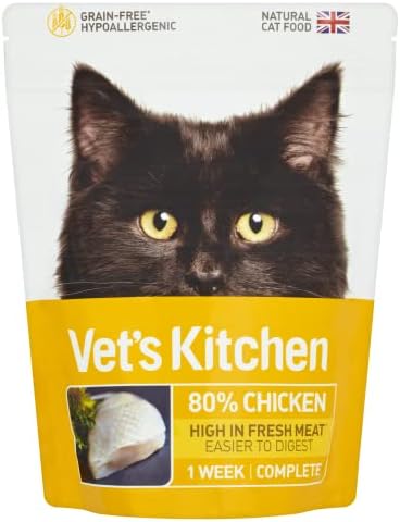 Vet's Kitchen Dry Cat Food, Chicken/ 385 g