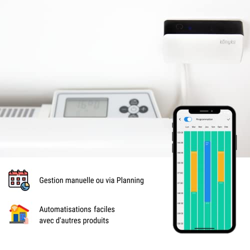 Radiateur connecté avec le module eCosy Konyks pour une maison chaleureuse - 7