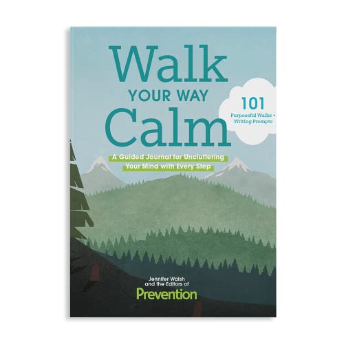 Walk Your Way Calm: Um diário guiado para desordenar sua mente a cada passo