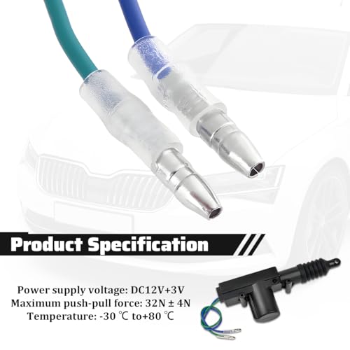 image for Ywdiml Car Power Door Lock Kit, 12V Heavy Duty High Power Vehicle Door