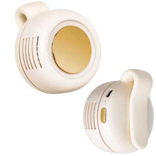 Image of FIGILIFE Portable Silent Mini Bladeless Fan Clip on Small Whirlwind Bladeless Clip On Fan for Shirt,2025 New Adjustable 3-Speed Suspended Waist Fans, For Outdoor & Travel & Office, Travel Accessories